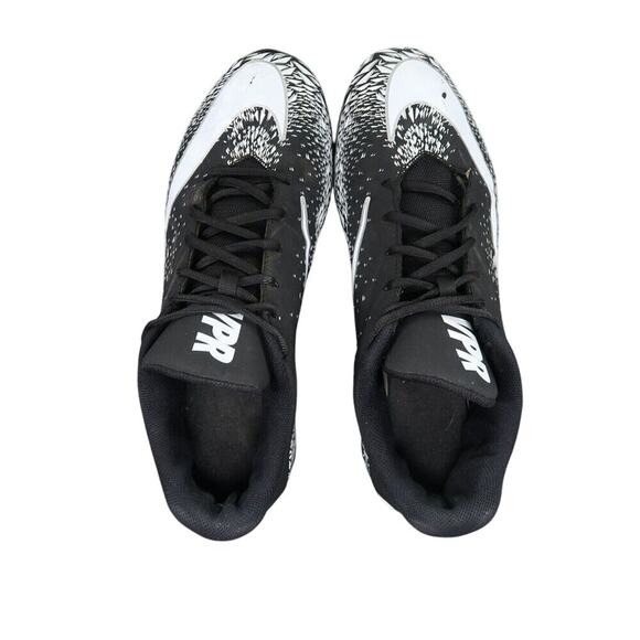 Nike Shoes Mens 13 Football Cleats Vapor Fastflex Athletic Sport Black White Vpr - Picture 10 of 16